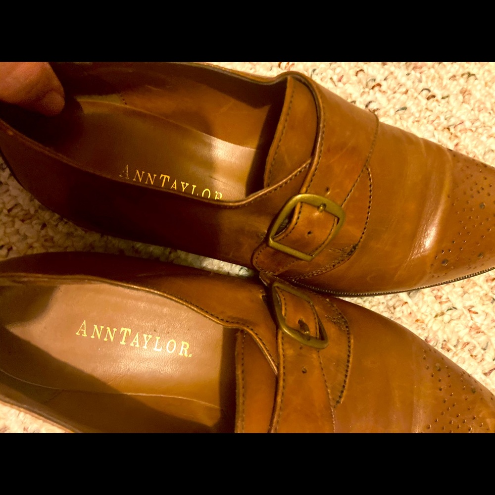 Ann Taylor Leather Loafers